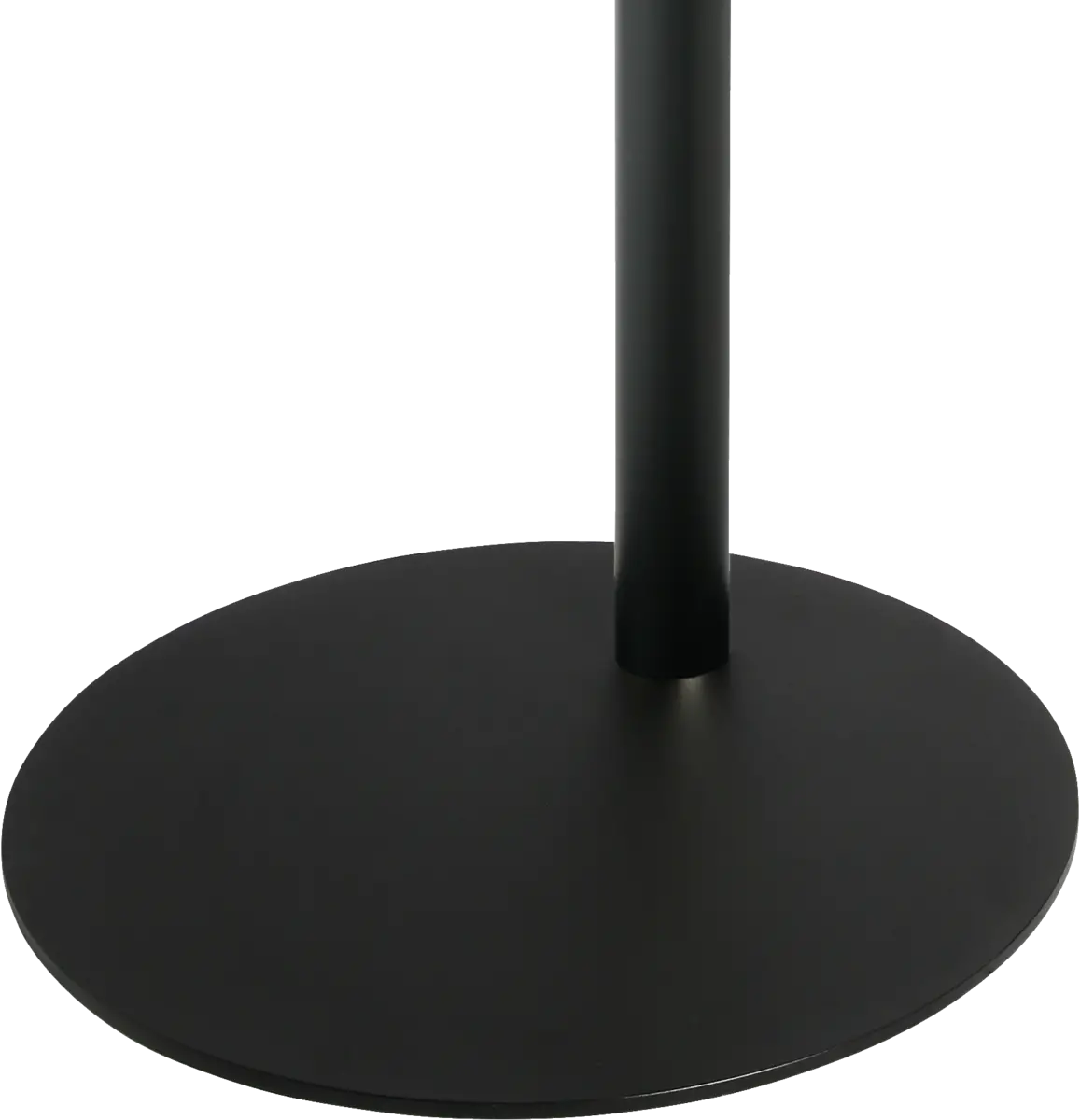 CAV-F11 Voet 37cm rond zwart staal