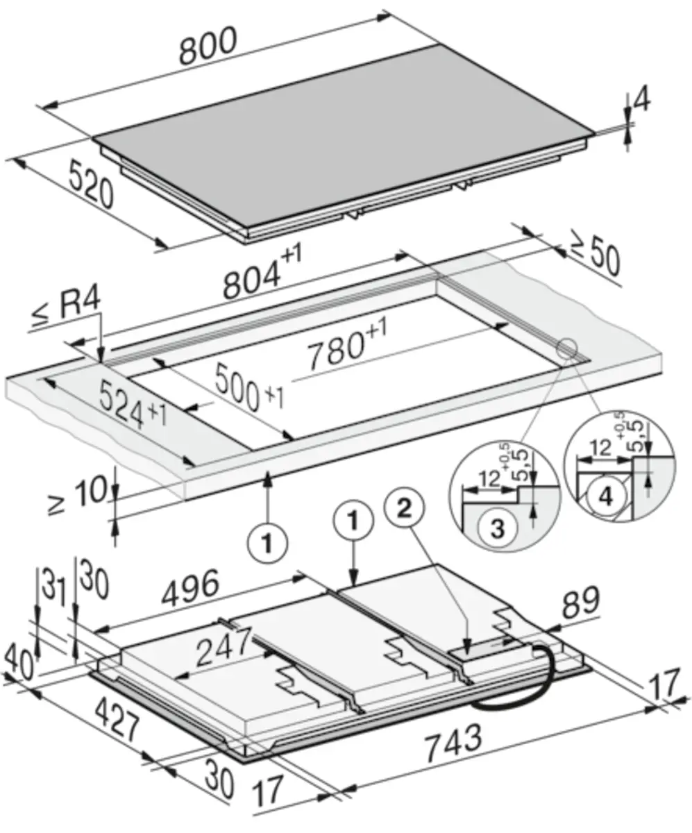 KM 8885 FL Diamond & M Sense