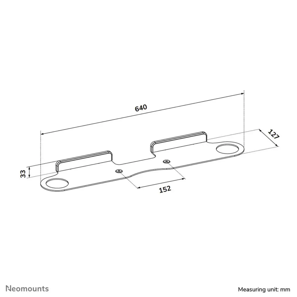 Wall mount for Sonos Beam