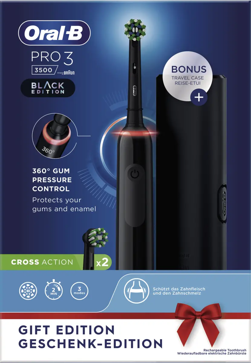 Pro 3 3500 Black Edition met Reis etui JAS22