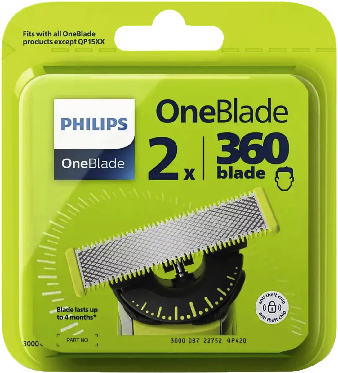 QP420/50 OneBlade vervangmesjes