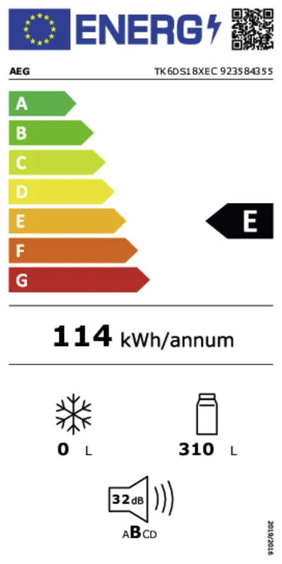 AEG TK6DS18XEC energielabel