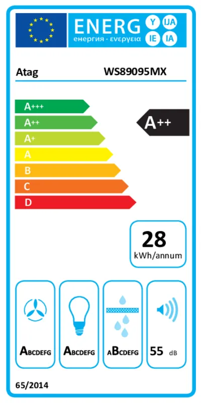 ATAG WS89095MX energielabel