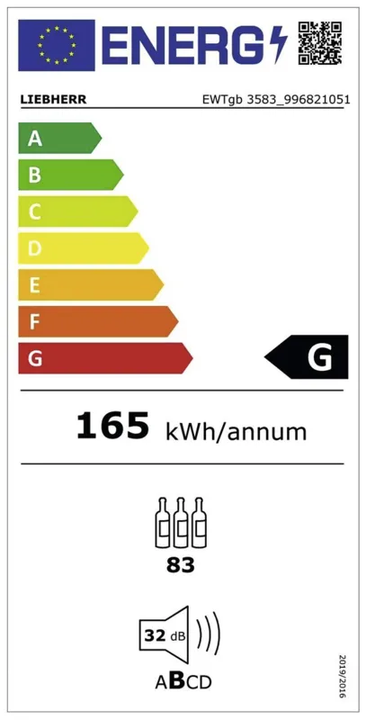 Liebherr EWTgb 3583-26 energielabel