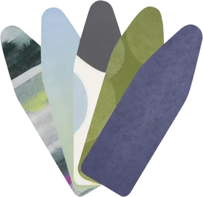 Brabantia Strijkplankhoes C, 124x45cm complete set Colourful Mixed