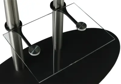 Cavus CAV-S60 Glasplaat transparant 40x30cm voor dubbele kolom 60m