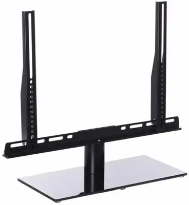 Cavus CAVTSM TV tafelstandaard draaibaar medium 37-42 zwart glas