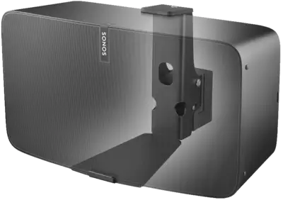 Cavus CMP5HB Muurbeugel voor Sonos Play:5 zwart, horizontale monta