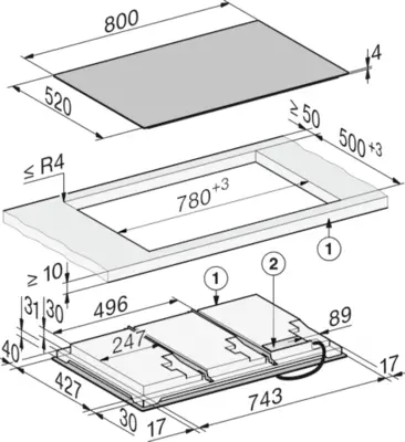 KM 8885 FL Diamond & M Sense