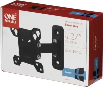 WM2141 27 TV Wandhouder Smart TURN 90