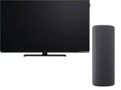 We by Loewe We. SEE 48 oled dc Coal Black + We. HEAR 2 Storm Grey